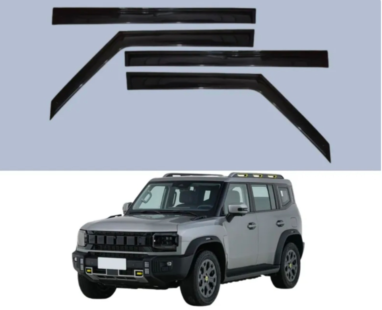 Jetour T2 2025+ Weather Guards Gloss Black