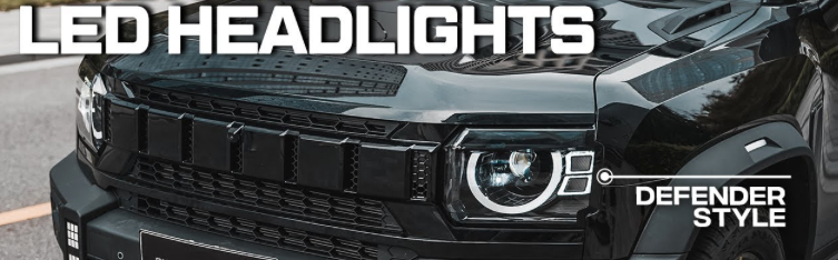 Jetour T2 2025+ Defender Headlights