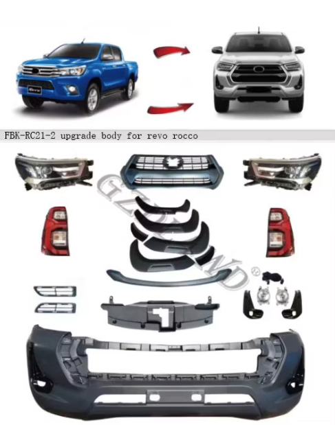 Toyota Hilux 2016-2020 conversion kit  to  Revo Rocco 2021