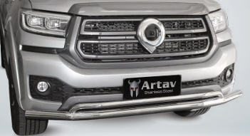 GWM P300 Front Styling Bar Stainless BS-72081T