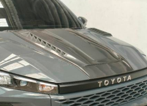 Toyota Travo 2026 Hood Scoop Matt Black