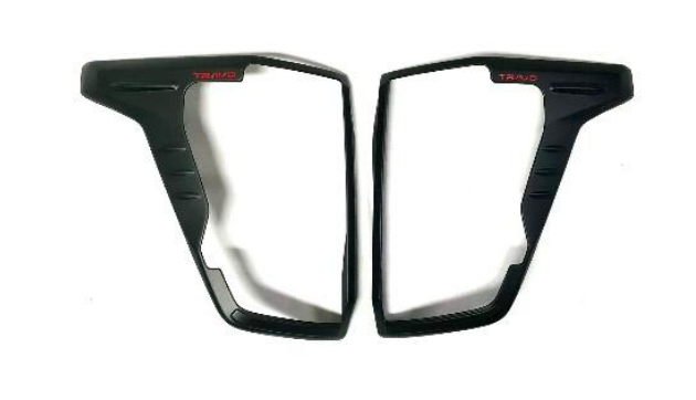 Toyota Travo 2026 Taillight Trim Matt Black