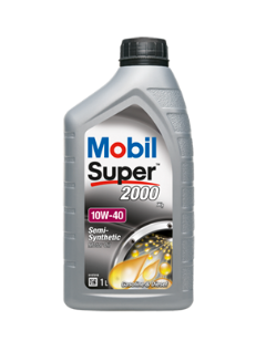 5 Lt Mobil Super™ 2000 X1 10W-40 Premium Semi-Synthetic Passenger Vehicle Motor Oil
