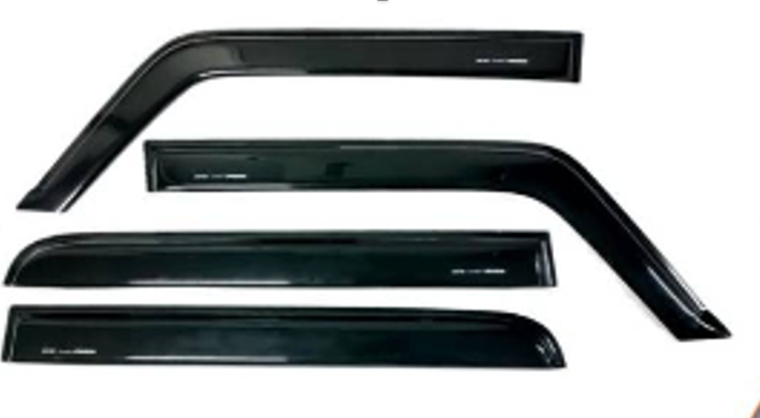 ICAUR V23 Weather Guards Dark Gloss Black