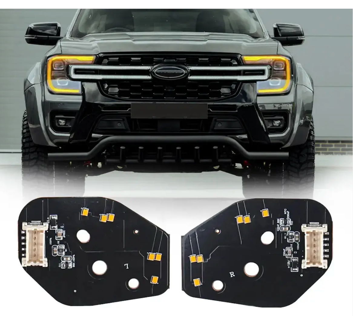 Ford Ranger Next Gen T9 2023+ Amber DRL LED (LOW SPEC)