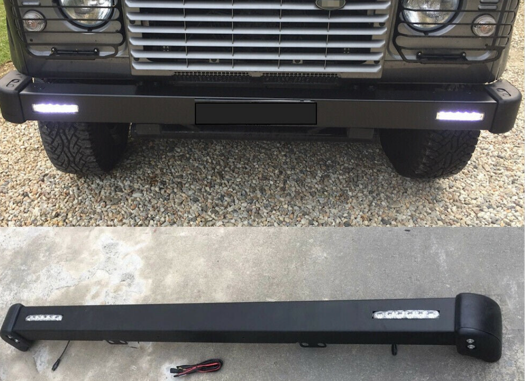 Land Rover Defender Classic 110 Front Bumper 2 LED