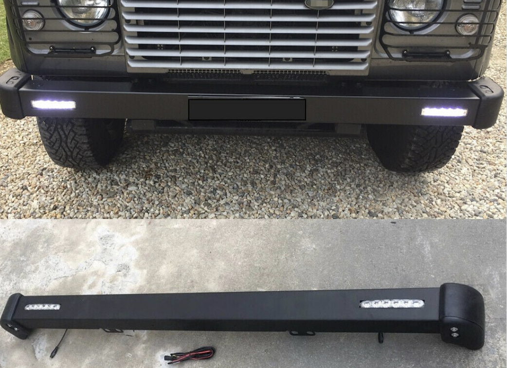 Land Rover Defender Classic 110 Front Bumper 2 LED