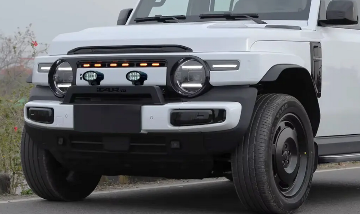 ICAR V23 Front Bumper LED Light Bar Mount