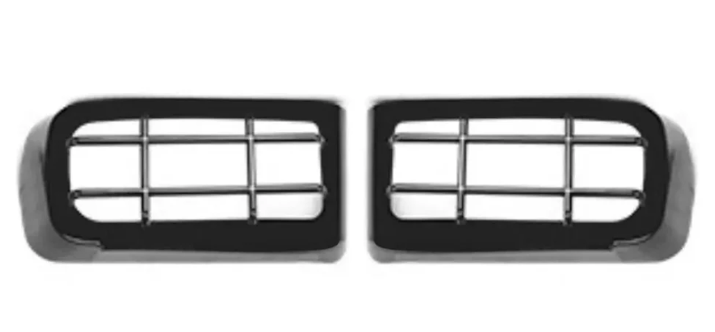 ICAR V23 Tail Light Trim Gloss Black
