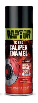 Raptor Caliper Enamel Aerosol spray 295g Red