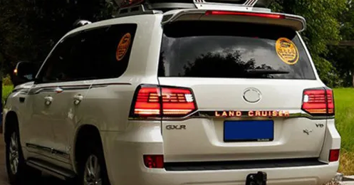 Toyota Land Cruiser 200 2016-2021 Tail lights (Smoke)