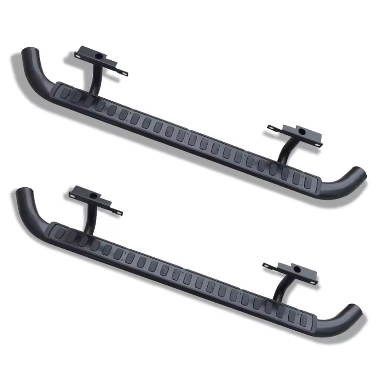 Land Rover Defender 110  Side Steps (Black and Black)
