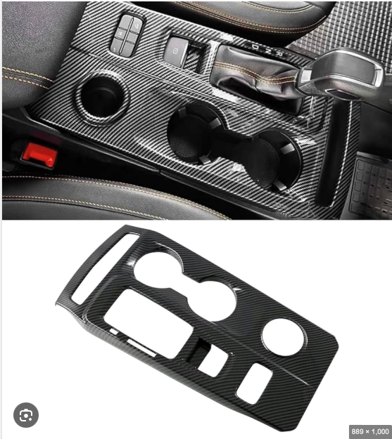 Ford Ranger Next Gen Wildtrak (2023+) Gear Shift Panel Carbon Fiber (look a like)