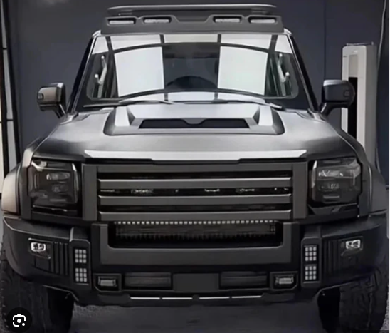 Jetour T2 Black Night Front Grill