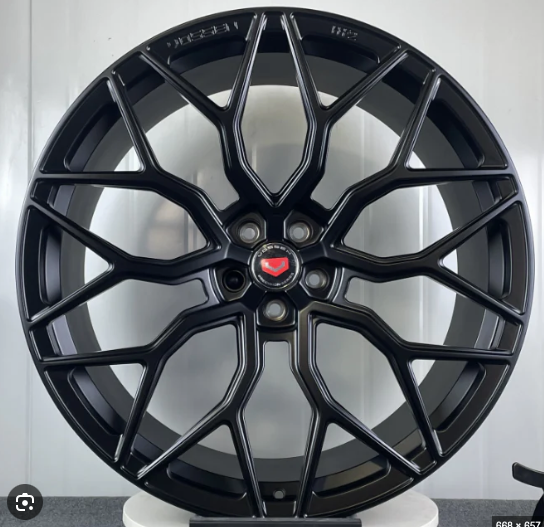 20&quot; Rim -  4 Set - Matt Black