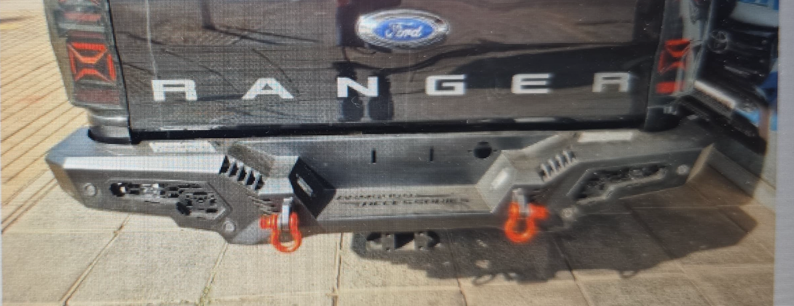 Ford Ranger (2012-2022) Armando Combat Rear Steel Bumper