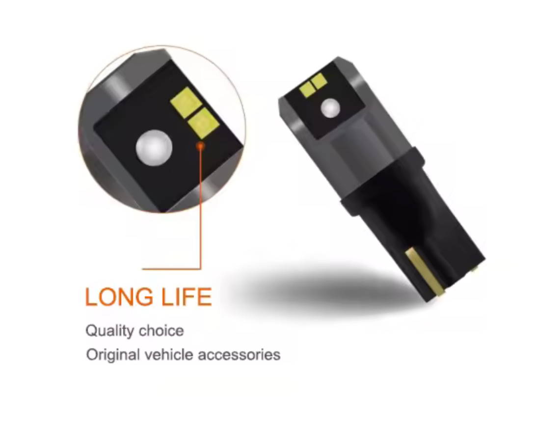 T10 12V LED 6000K Cool White