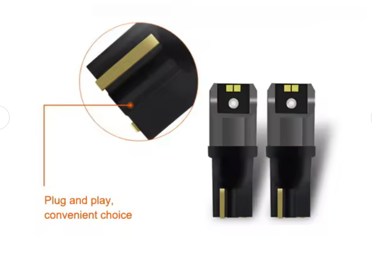 T10 12V LED 6000K Cool White