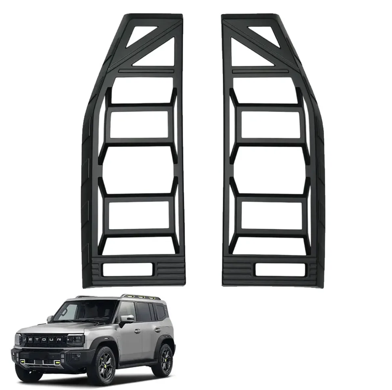 Jetour T2 (2025-On) V2 Taillight Trim Matt Black