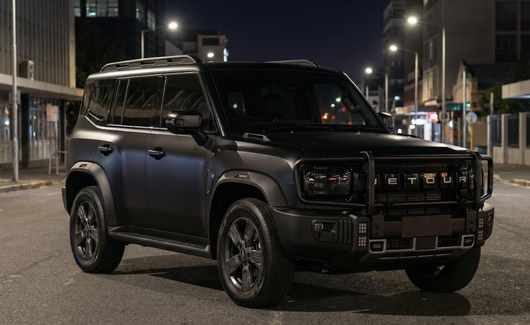 JETOUR T2 Grill Guard w Spotlight Mounts - BS-180010