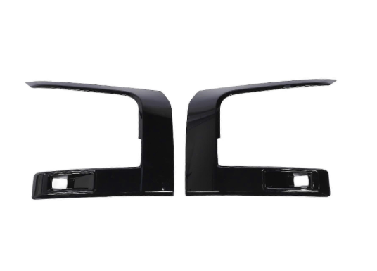 Mitsubishi Triton 2025 Side Front BumperCover and Foglight Cover Gloss Black