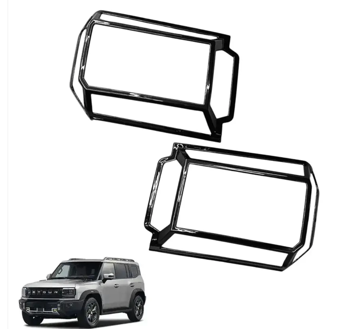 Jetour T2  (2025-On) Headlight Trim Gloss Black