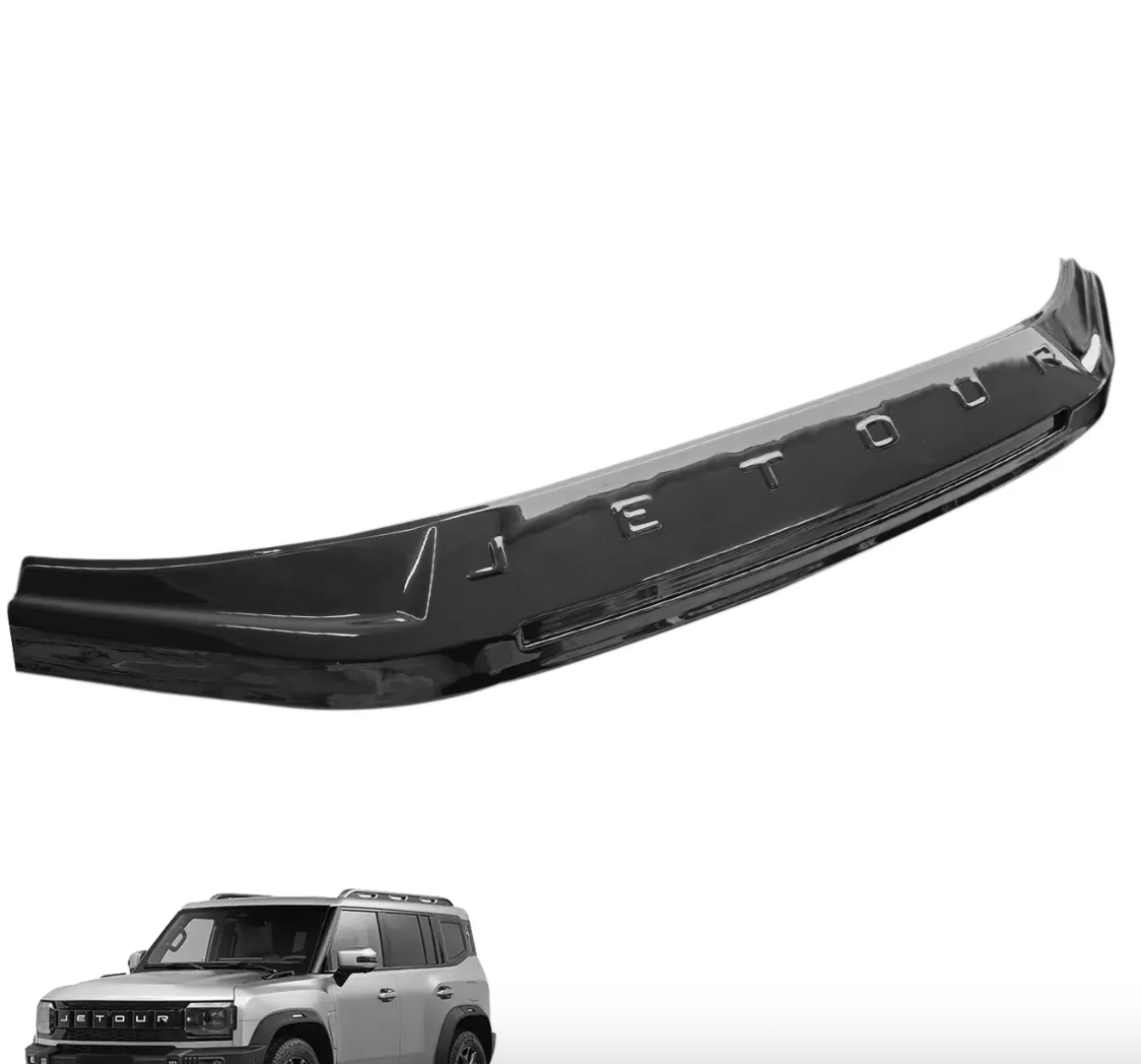 Jetour T2 2025+ Bonnet Guards Gloss Black without LED