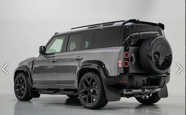 Land Rover Defender 110 2021+ Fender Flares Gloss Black