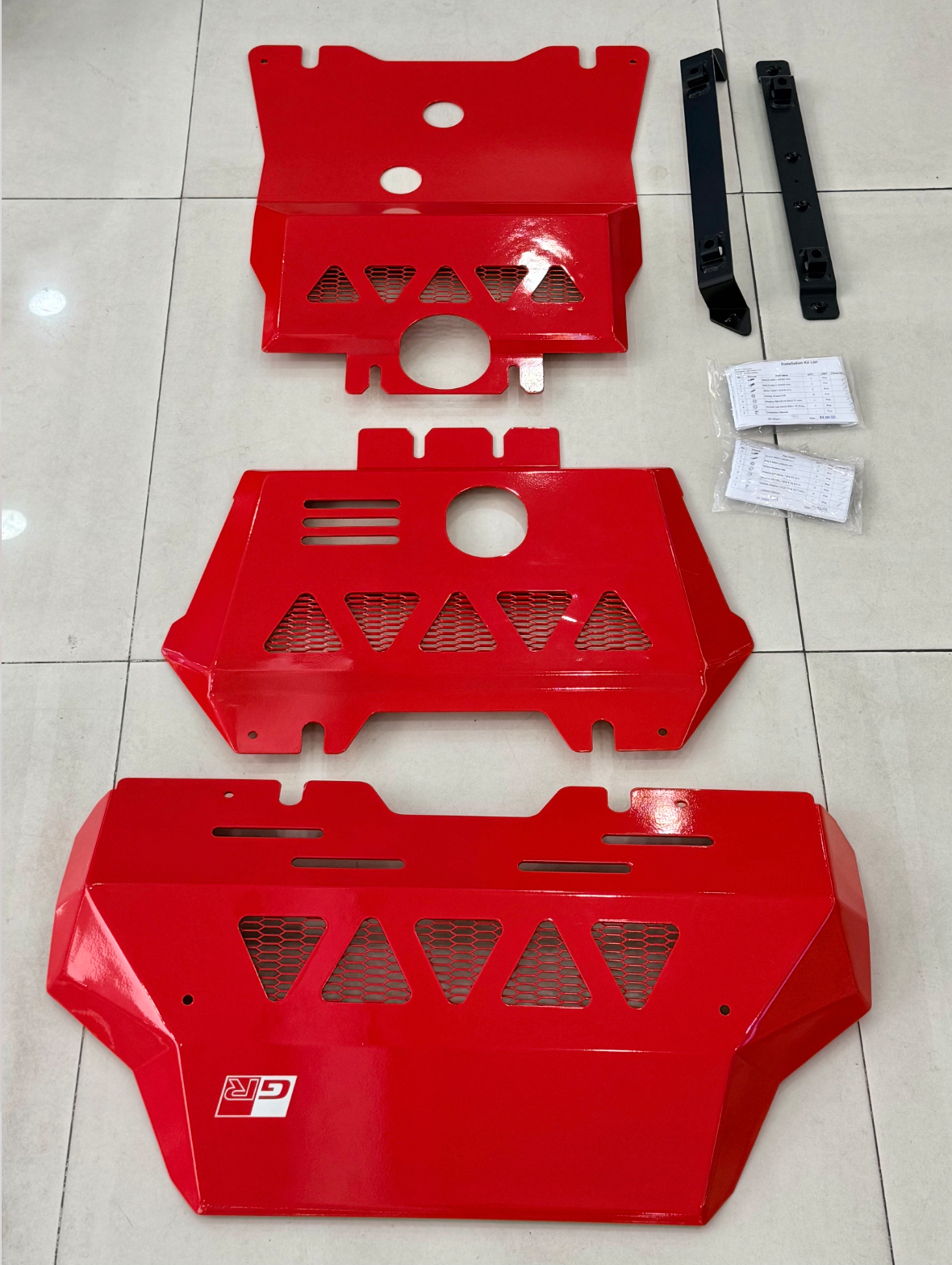 Toyota Hilux GD6 / Travo  2016-2026  3PCS  GR  Full Underbody plate