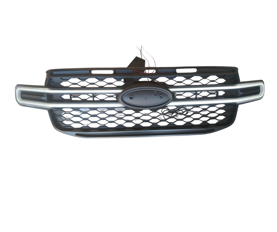 Ford Ranger Next Gen T9 2023+Grill with Center Bar LED(Matt Black)