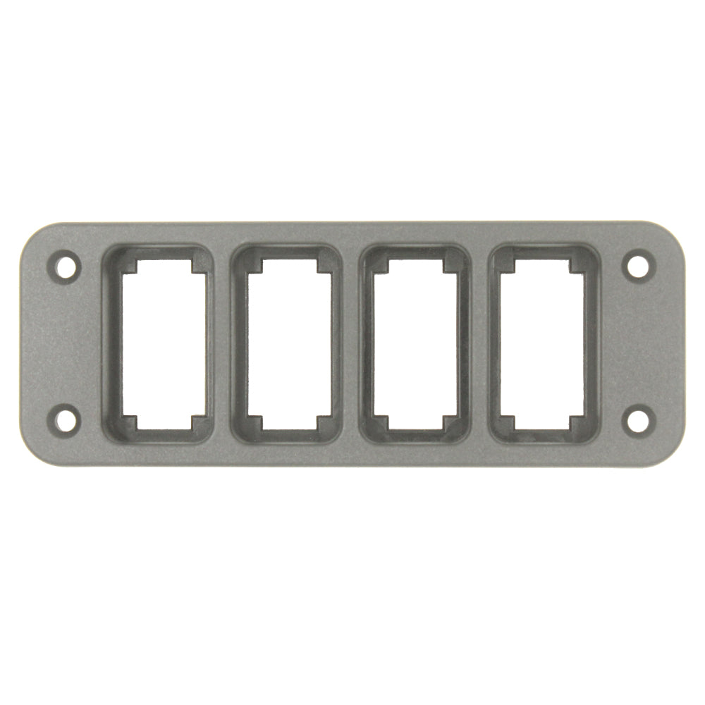 4 Gang 40x20mm Switch Flush Mount Panel