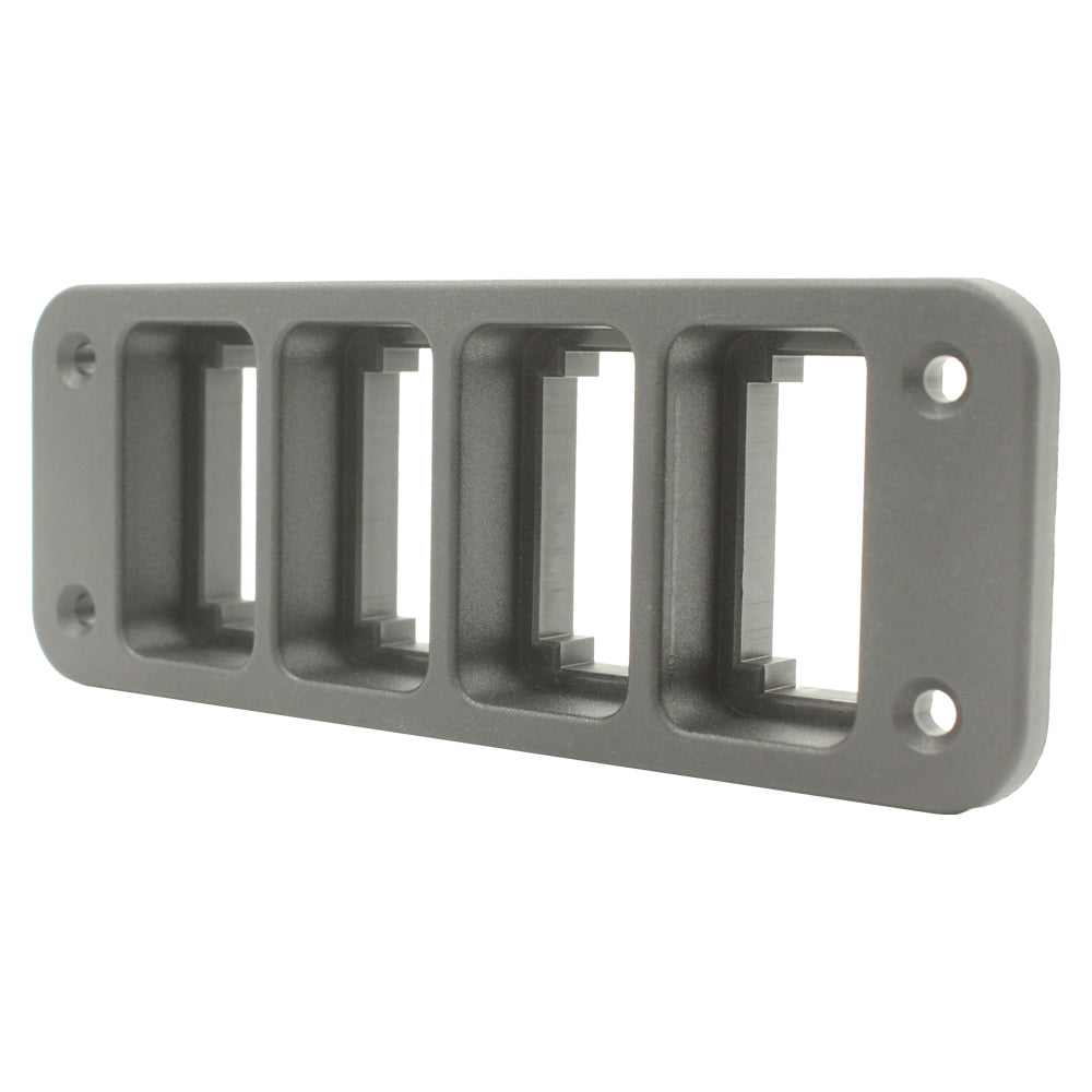 4 Gang 40x20mm Switch Flush Mount Panel