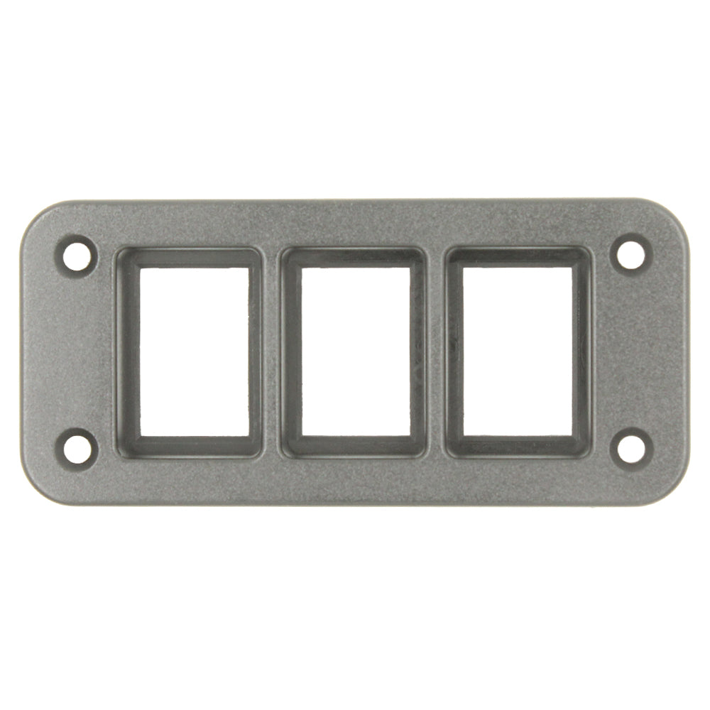 3 Gang 32x20mm Switch Flush Mount Panel