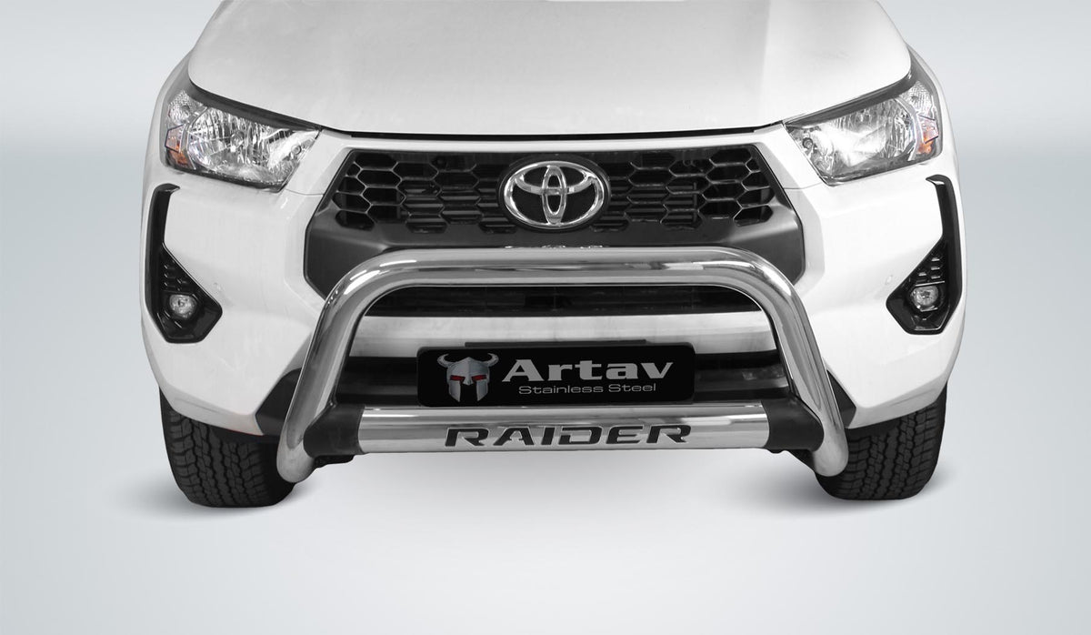 Toyota Hilux Nudge Bar Stainless 2016+ 80051-ART PDC FRIENDLY