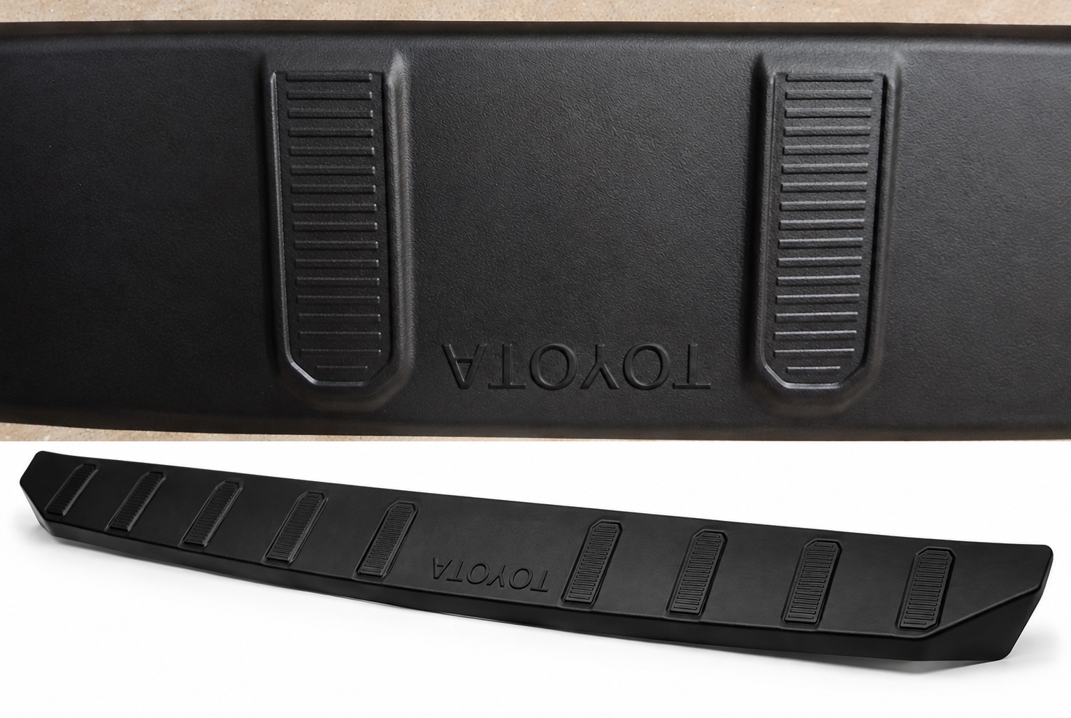Toyota HiluxGD6 /Travo 2026 Top tailgate cover matt black with Toyota name