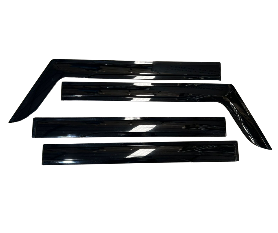 Suzuki Jimny Gen 4 5-Door Weather Guards — Gloss Black
