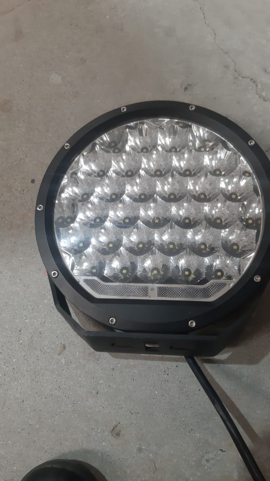 9 inch spotlight with DRL  each