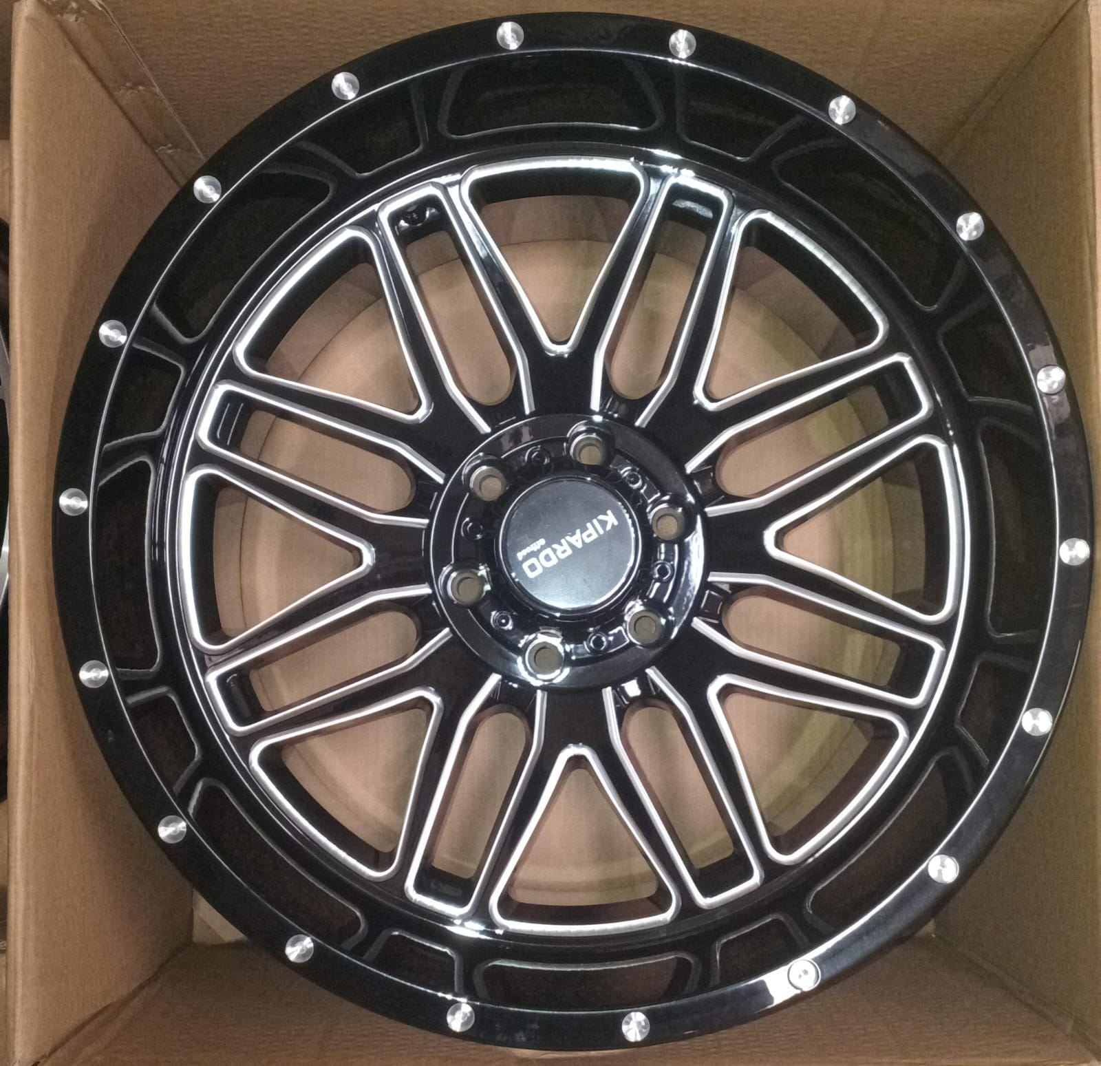 20" Rims Black Milled Set Of 4