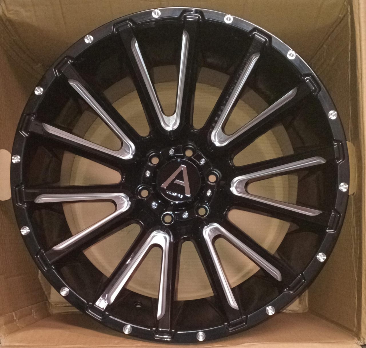 20" Rims Gloss Black Milled