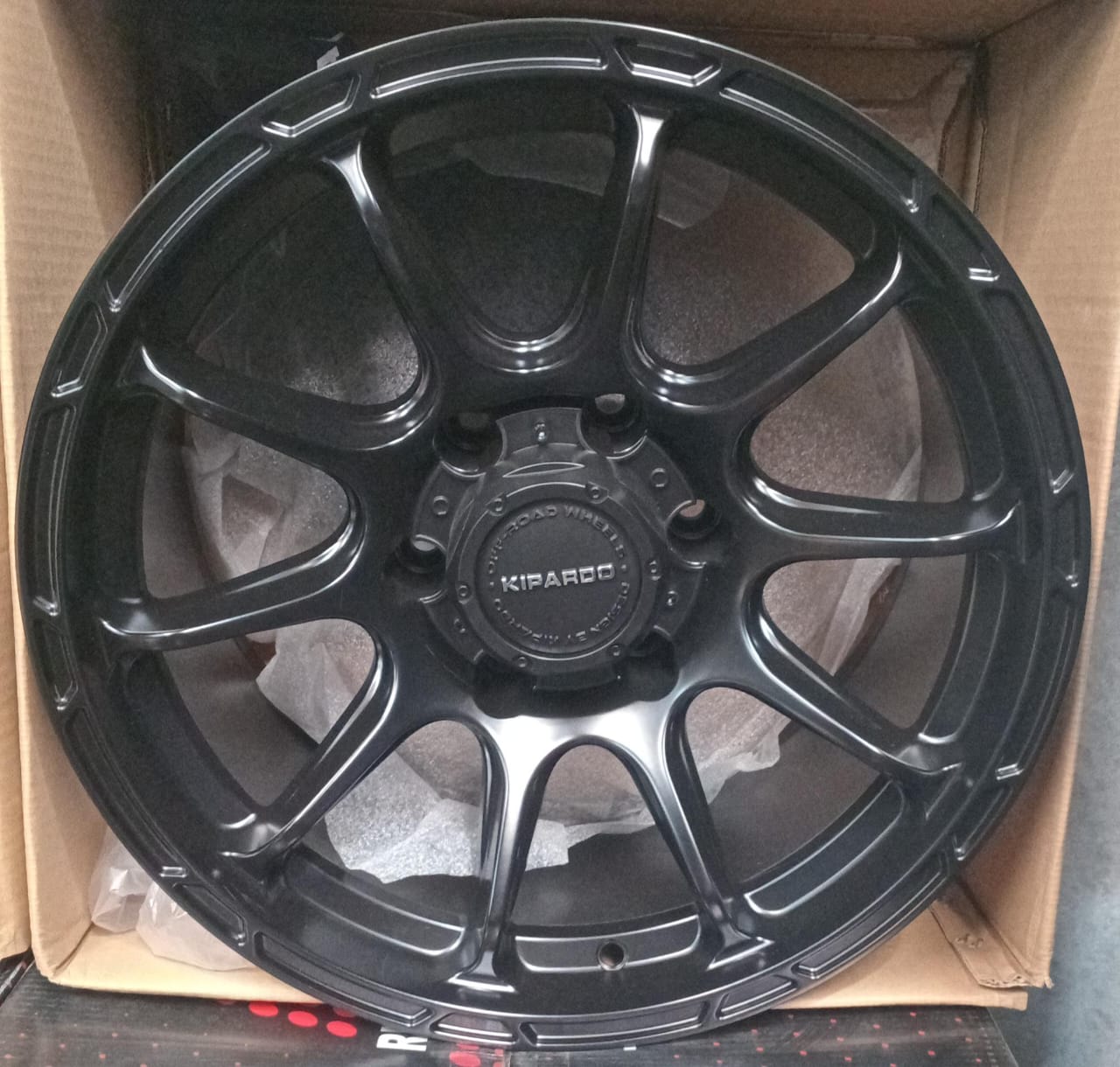 17" Rims Matt Black Set Of 4