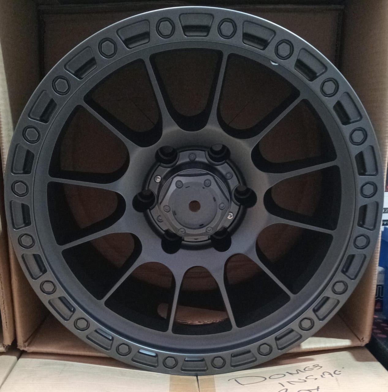 17" Rims Matt Grey Set Of 4