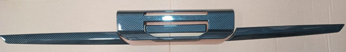 Ford Ranger Next Gen 2022+ Rear Tailgate handle trimm  without keyhole Carbon Fibre