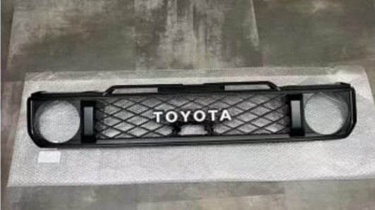 Toyota Landcruiser 70 Series 2024+ Replacement Grill - Gloss Black