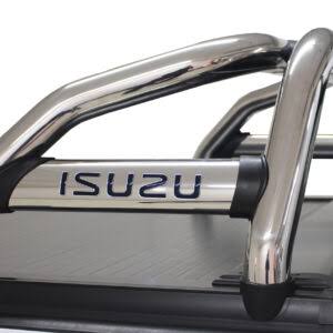 Isuzu Gen 7 Securi-Lid 218 Sports Bar Stainless/Black 2022+ 1600093-SEC218/BS1600093-SEC218