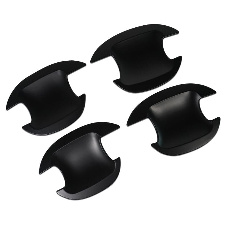 VW Amarok 2023+ Door Handle Inserts Matt Black 4pcs