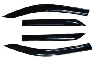 Toyota Fortuner 2012-2015  Weather Guards 4 Pce Gloss black