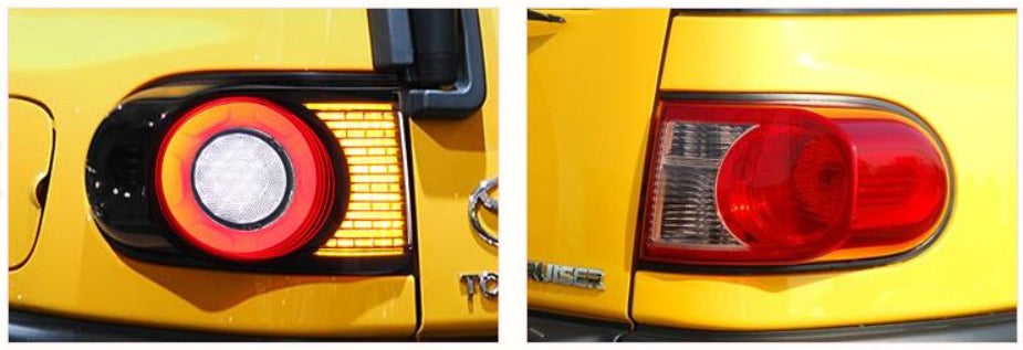 Toyota FJ Cruiser Replacement Tail Lights Set of 2