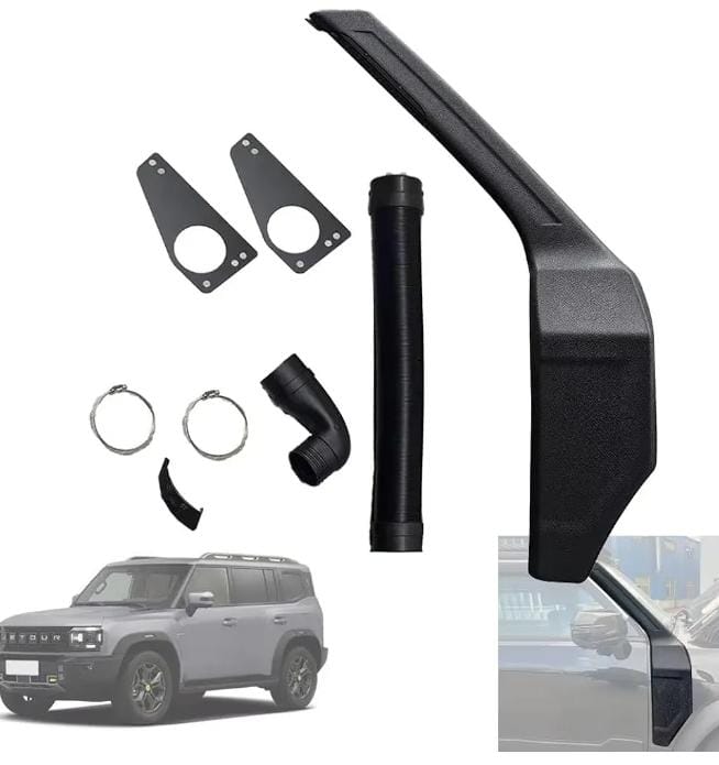 Jetour T2 Snorkel Kit Texture Matt Black