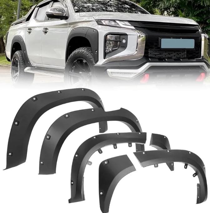 Mitsubishi Triton L200 MR 2019-22 V2 Fender flares studded