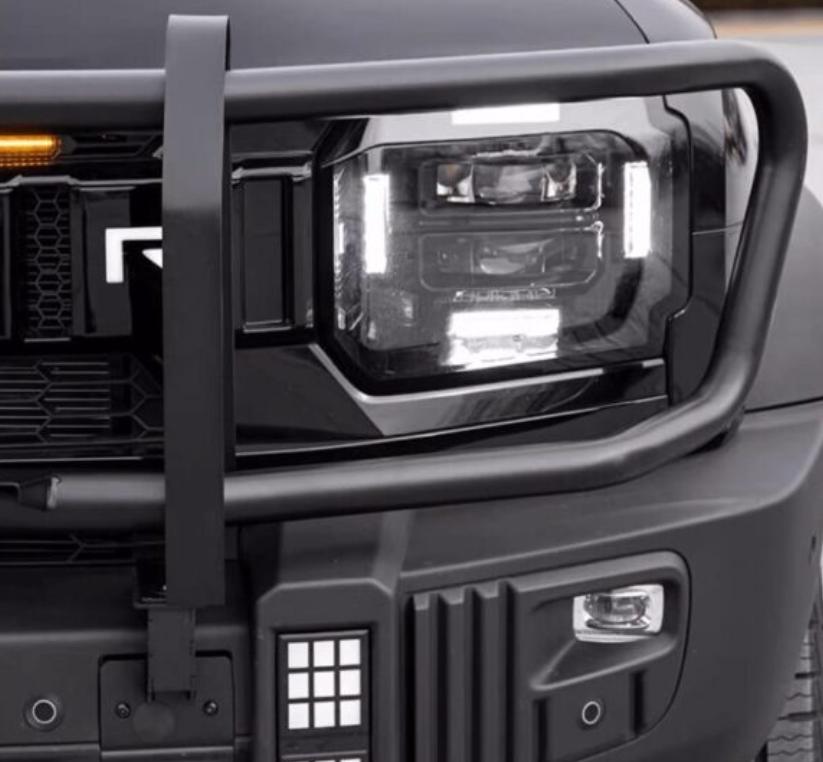 Jetour T2 2025  Front Bumper Wrap around Grill and Headlight Guard Black